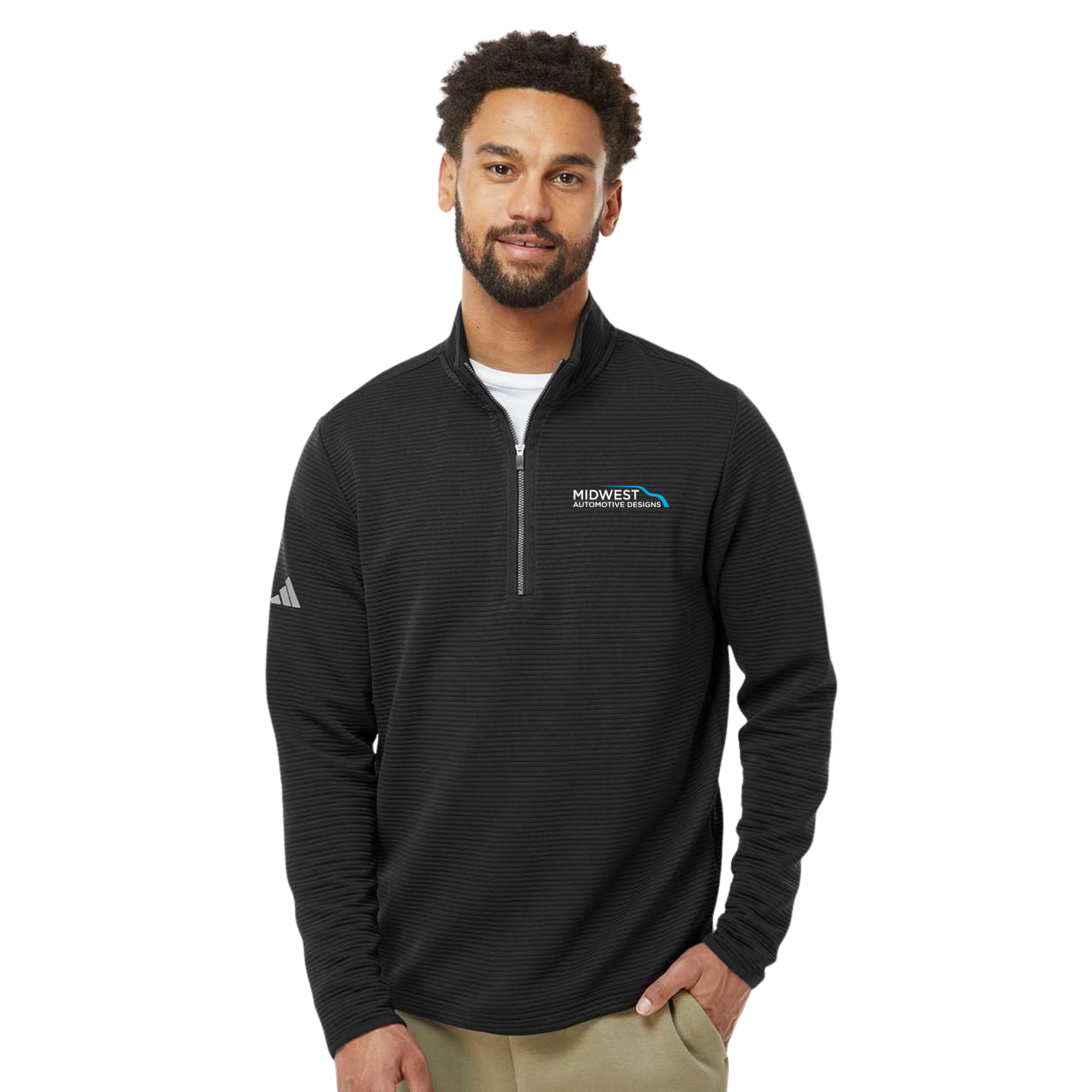 Adidas Men's Spacer Quarter-Zip Pullover