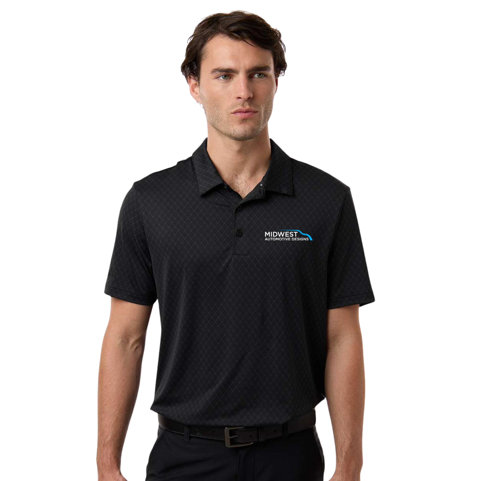 Adidas Men's 4-Way Stretch Printed Polo