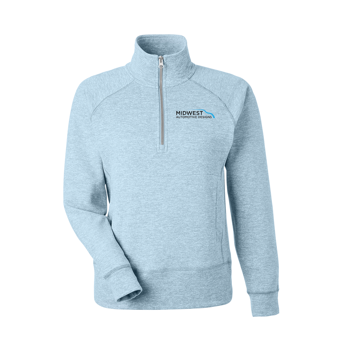 J.America Ladies Electric Fleece 1/4 Zip
