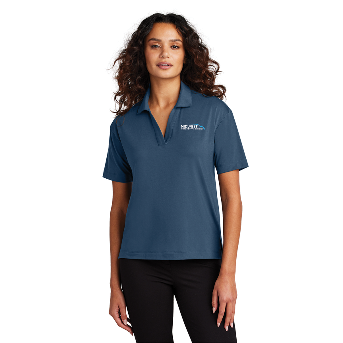 Mercer+Mettle® Women’s Stretch Jersey Polo
