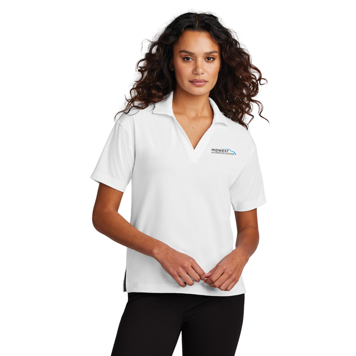 Mercer+Mettle® Women’s Stretch Jersey Polo